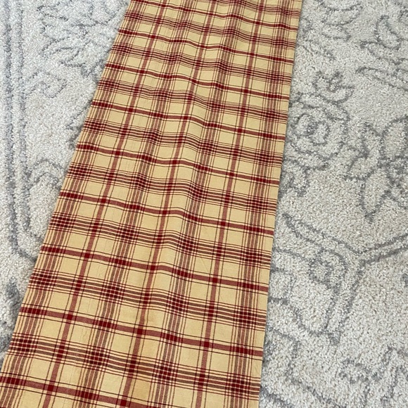 One set of prairie curtains with valance - Picture 3 of 4